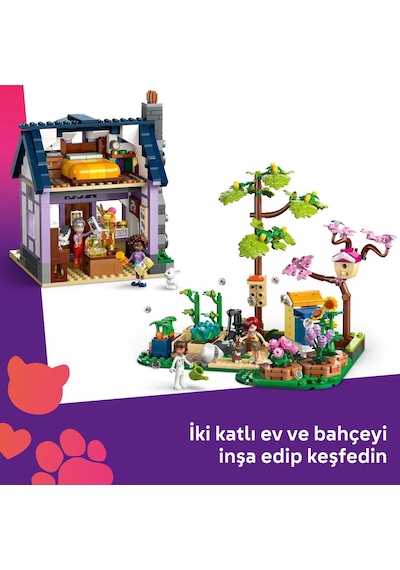 LEGO® Friends Arıcıların Evi ve Çiçek Bahçesi 42669 - 12 Yaş ve Üzeri Gençler için Mini Bebek İçeren Yaratıcı Oyuncak Yapım Seti (1161P)
