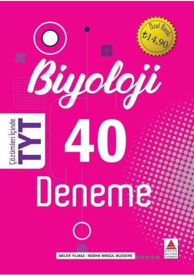 Delta Kültür Tyt Biyoloji 40 Denemeyeni