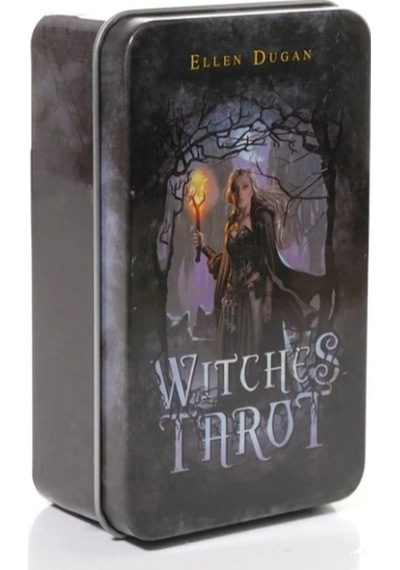 Dükkan Design Metal Kutulu Tarot Kartları - Withches Tarot