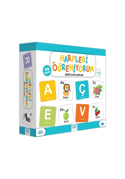 Games Harfleri Öğreniyorum Eğitici Oyun Kartları 29 Kart 5042
