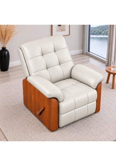 Smarto Relax Ceviz Ahşap Yan Panelli Gerçek Deri Manuel Mekanizmalı Yatar Ayak Uzatmalı Ergonomik Tv Koltuğu Baba Koltuğu Kahverengi Smarto Relax Ceviz Ahşap Yan Panelli Gerçek Deri Manuel Mekanizmalı Yatar Ayak Uzatmalı Ergonomik Tv Koltuğu Baba Koltuğu Kahverengi
