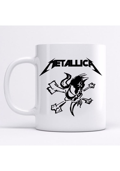 Metallica Kupa Bardak 07 Beyaz
