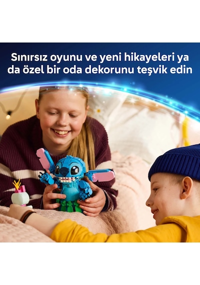 LEGO® | Disney Stiç ve Scrump 43296 - 9 Yaş ve Üzeri Çocuklar için Aksesuarlar İçeren Yaratıcı Oyuncak Yapım Seti (713 Parça)
