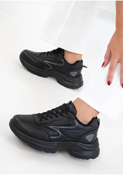 Texin 2626 Sneaker Unisex Spor Ayakkabı Siyah