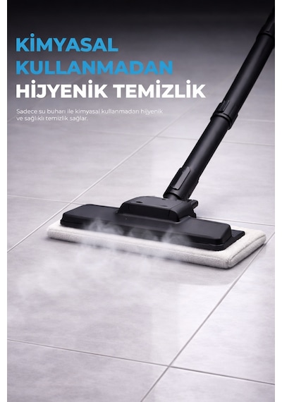 Pirantech CB- 02A 1200 W Buharlı Temizlik Makinası