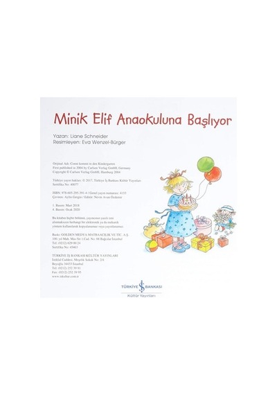 Anaokuluna Başlangıç Hikayesi - Minik Elif