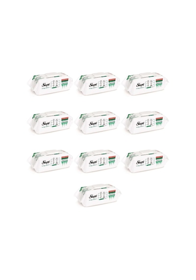 Sleepy Easy Clean Beyaz Sabun Katkılı Yüzey Temizlik Havlusu - 100'lü 10 Paket Tekli