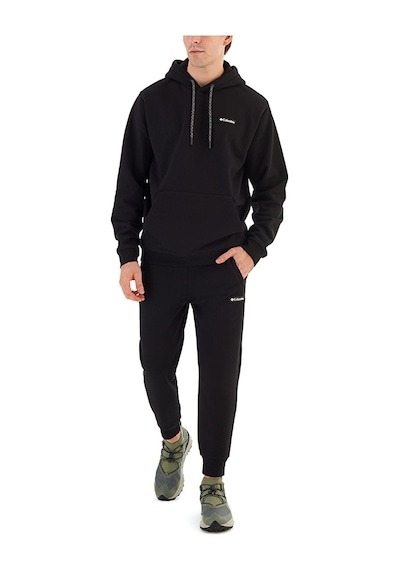 Columbia Csc U Marble Canyon Heavyweight Fleece Unisex Kapüşonlu Sweatshirt-5973 Siyah