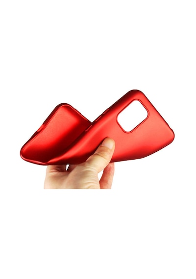 Noktaks - Mi 10 Lite Uyumlu - Kılıf Mat Soft Esnek Premier Silikon Kapak - T13652 - Mürdüm Mürdüm