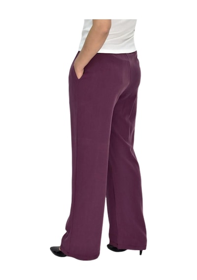 Baglan Kadın Lastikli Bol Pantolon Bgl-st04637 Mürdüm Baglan Kadın Lastikli Bol Pantolon Bgl-st04637 Mürdüm