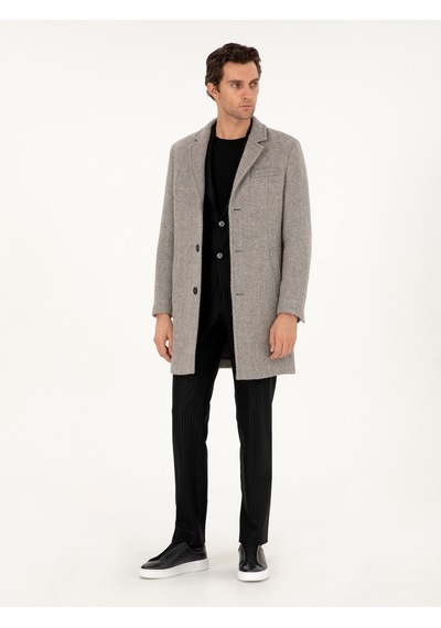 Cacharel Erkek Gri Palto 50293729-vr024