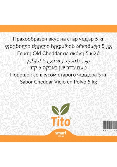 Toz Eski Kaşar Aroması 5 Kg