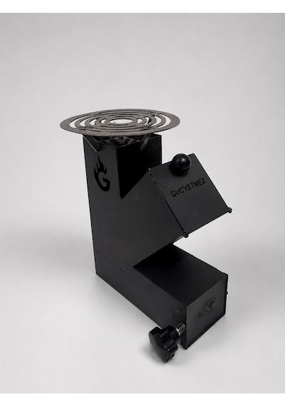 Roket Soba, Rocket Stove 27x21x9,5 Kamp Ocağı, Odun Veya Pelet Kolay Yakıt Besleme Kapağı Ve 800 Derece Isıya Dayanıklı 2 Mm Çelik Üretim Siyah Roket Soba, Rocket Stove 27x21x9,5 Kamp Ocağı, Odun Veya Pelet Kolay Yakıt Besleme Kapağı Ve 800 Derece Isıya Dayanıklı 2 Mm Çelik Üretim Siyah
