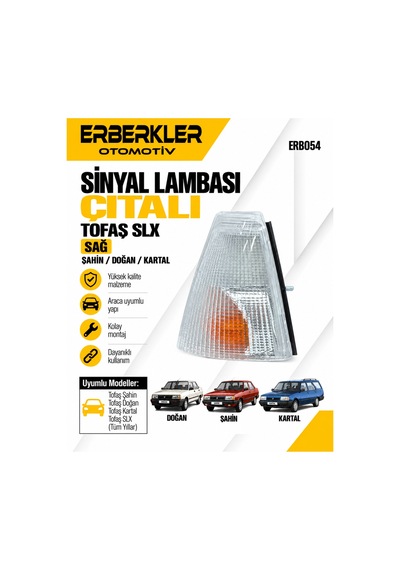 Tofaş Slx Çıtalı Sinyal Şahin - Doğan - Kartal Sağ - Erb335