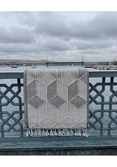 Eko Halı Soho SH 03 Grey Hav Toz Vermez Hasır Dokuma Modern Maki