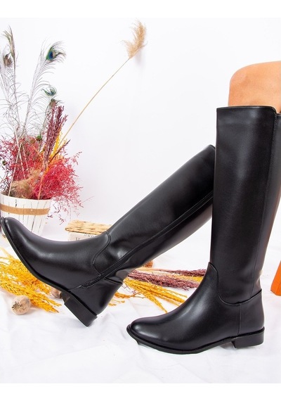 Fox Shoes Siyah Kadın Çizme J654065609