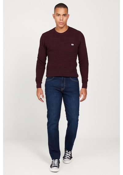 Lee Austin Regular Tapered Fit Yüksek Bel Esnek Jean Kot Pantolon L733AADB Lacivert