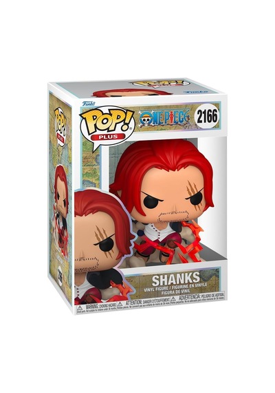 Funko Pop Plus: One Piece - Shanks - Koleksiyonluk Vinil Figür -