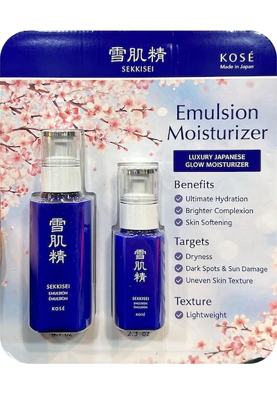 Sekkisei Nemlendirici Emulsion 140 ML + 70 ML 2'li