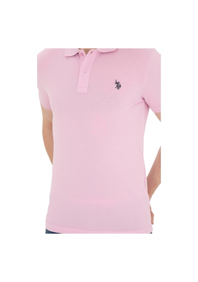 U.S. Polo Assn. Erkek T-shirt 1792406 Pembe