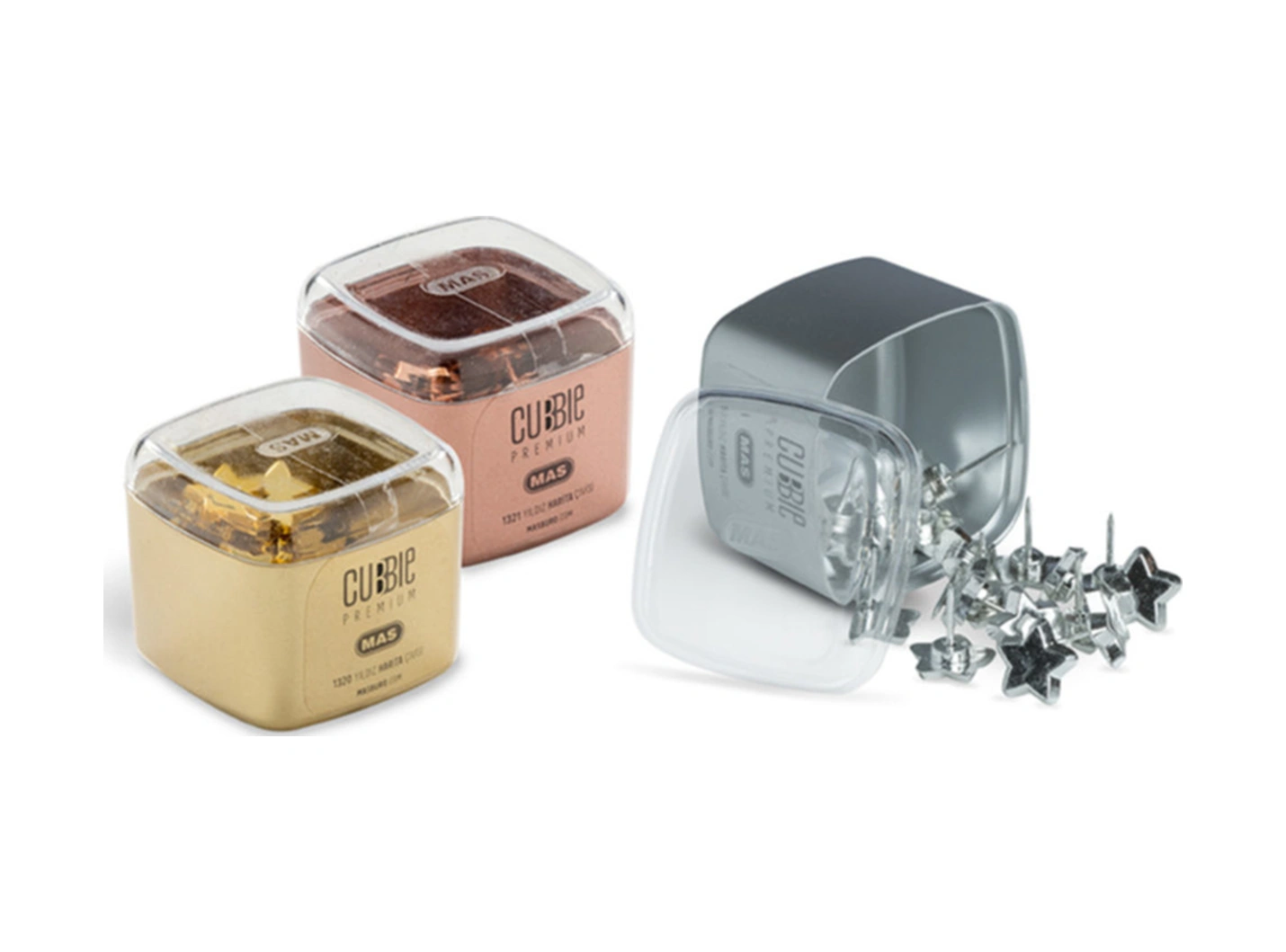 Harita Çivisi Cubbie Prem. Yıldız Rosegold1321