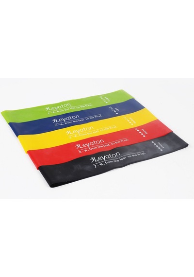 Leyaton Latex Aerobik Band 1.1 Mm Extra Sert Siyah