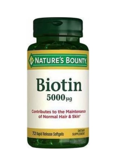 Natures Bounty Biotin 5000 Mcg 72 Kapsül