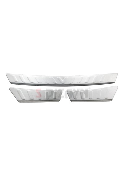 S-Dizayn  Volkswagen Tiguan Krom Arka Tampon Eşiği 2007-2015