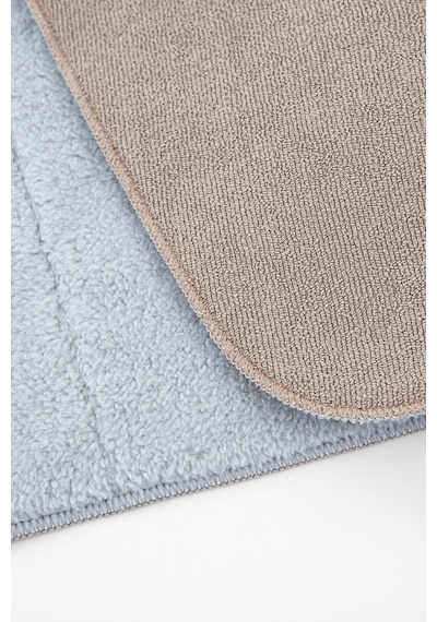 Bej-gri Microwell 3 Prç Set Microfiber Bulaşık Kurutma Matı Mutfak Seti 3'lü Kurulama Bezi Örtüsü
