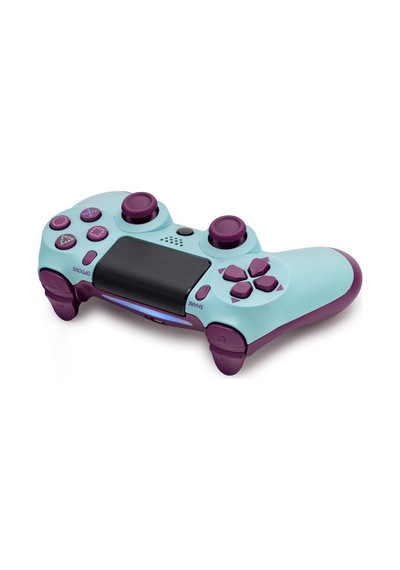 3.5 Mm Ps4 Uyumlu Kablosuz Gamepad Oyun Kolu Mor Turkuaz Nd400e