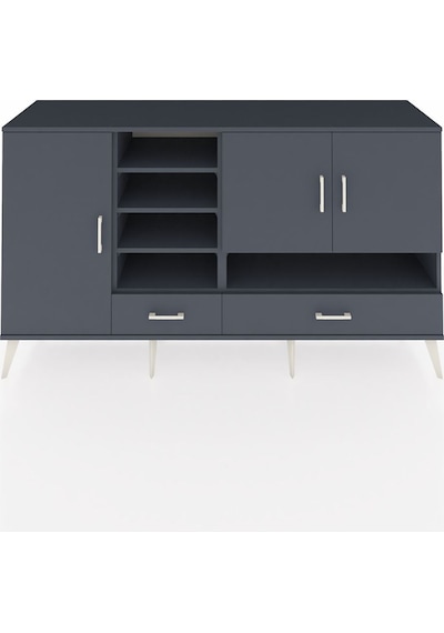 Hyperion Konsol 8 Raflı 2 Çekmeceli 3 Kapaklı 176x44x99 Antrasit- Antrasit-antrasit Hyperion Konsol 8 Raflı 2 Çekmeceli 3 Kapaklı 176x44x99 Antrasit- Antrasit-antrasit