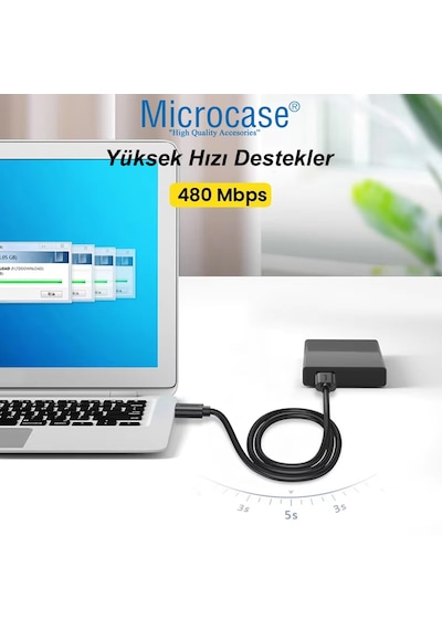 Usb A To Usb A İki Ucu Erkek Çift Taraflı Usb 2.0 Kablo 30 Cm Al4773 Standart