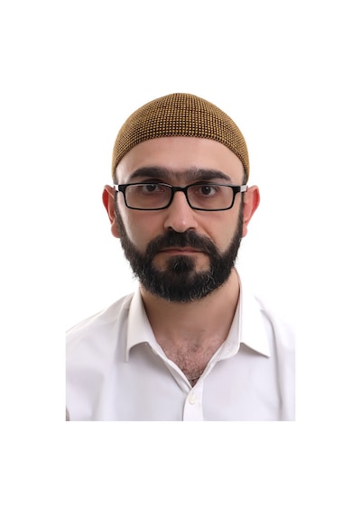 Hardal Kışlık Nokta Desenli Orlon Namaz Takkesi Sarı