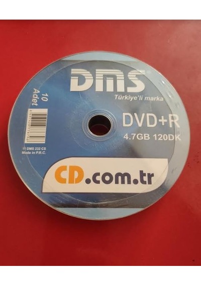 4 Adet 10 Lu Dms+R Boş Dvd