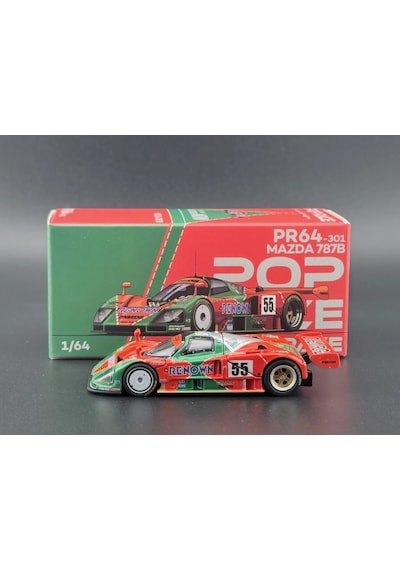 Pop Race Mazda 787b 1991 Le Mans 24h Winner 55 1/64 2026 No 301