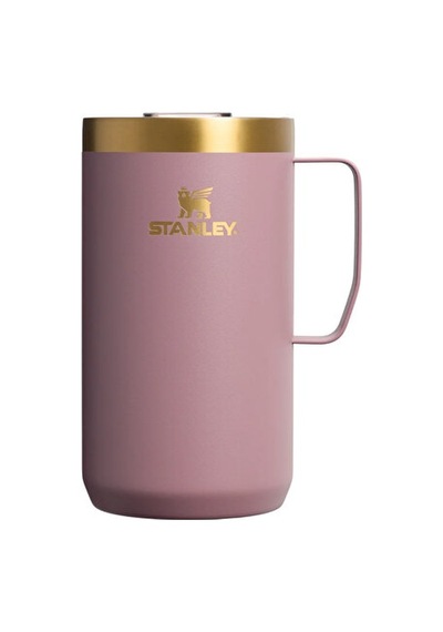 Stanley The Everyday Camp Mug 0.74l Klasik Termos 10-13095-0114 Pembe