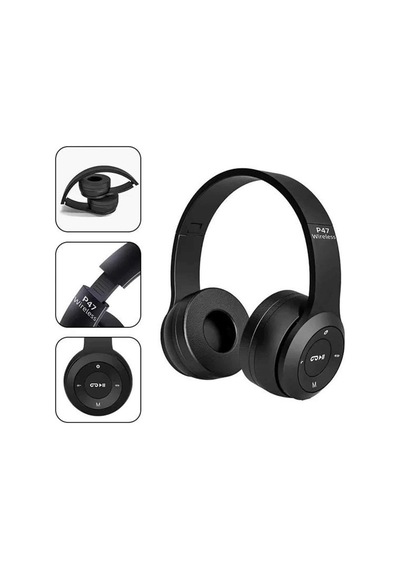 Kulak Üstü Bluetooth Kulaklık Yüksek Ses Kaliteli Ayarlanabilir Çok Renkli