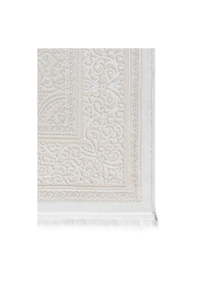 Badelya Home Krem Ekru 7101 Modern Doğal Taban Saçaklı Salon Koridor Mutfak Çocuk Oturma Odası Halı Yolluk 7101krem-ekru