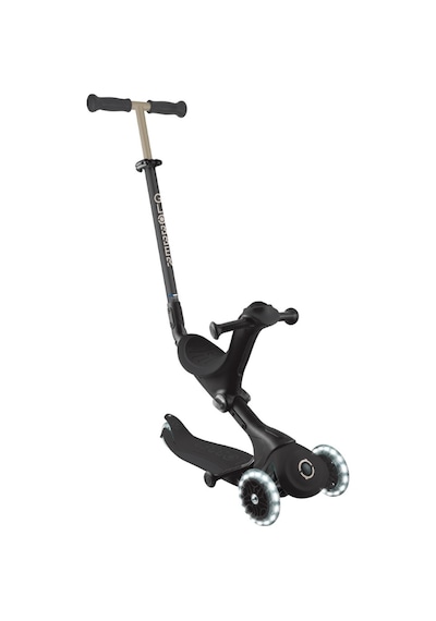 Globber Go Up Deluxe Işıklı Scooter - Siyah siyah