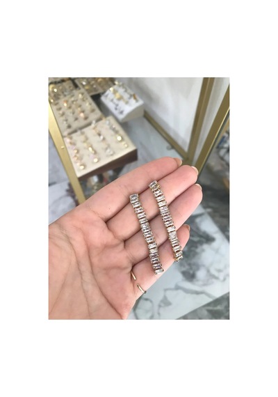 Su Yolu Model Küpe Altın