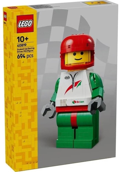 Lego 40819 Iconic Büyük Yarış Sürücüsü Minifigürü