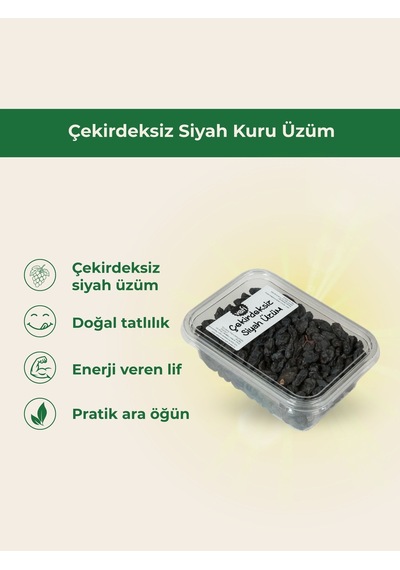 Çekirdeksiz Siyah Kuru Üzüm-6697