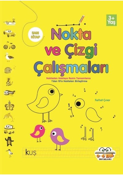 Nokta ve Çizgi Çalışmaları - Sarı Kitap - Ferhat Çınar