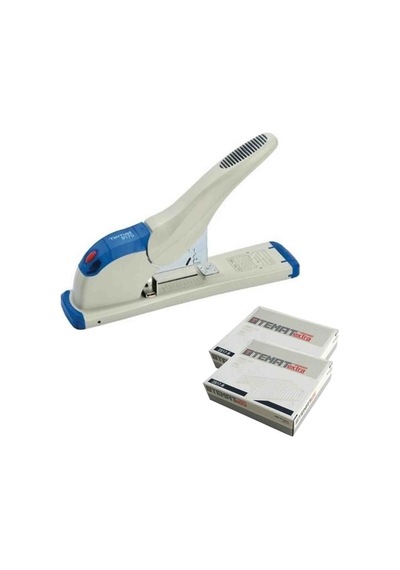 Temat 9170 Extra Güçlü Zımba Makinası Bej + 2 Adet Tel 23/17