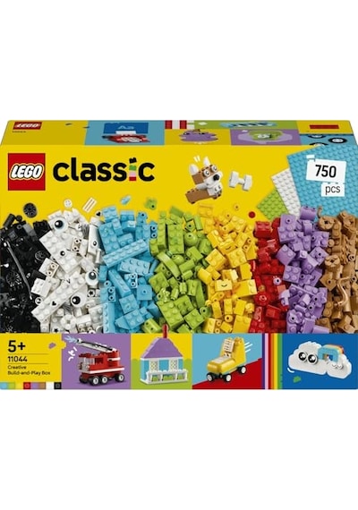 Classic Yaratıcı Yapım Ve Oyun Kutusu 11044-5 Yaş Ve Üzeri Kız Ve Erkek Çocukları İçin Yapılabilir Ev, Köpek,