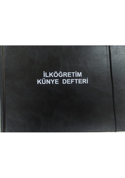 Kocaoluk İlköğretim Künye Defteri 100 Yp