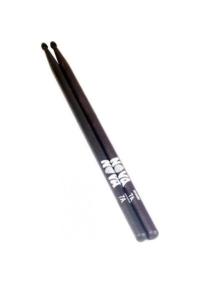 Vıcfırth N7ab Baget çift Nova 7a Wood Black Siyah . Hıckory. 1