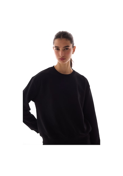 Penti Siyah Oversize Active Sweatshirt