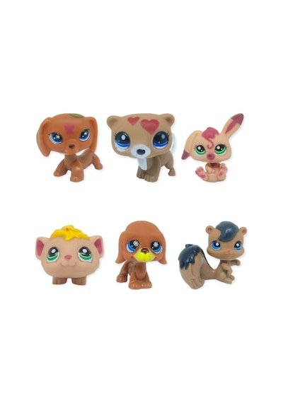 Pet Star Little 6'lı Sevimli Hayvanlar Figür Seti -3 Lisinya