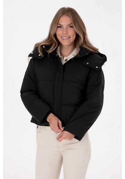 U.s. Polo Assn. Kadın Siyah Mont 50308625-vr046 Siyah